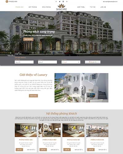 Website khách sạn