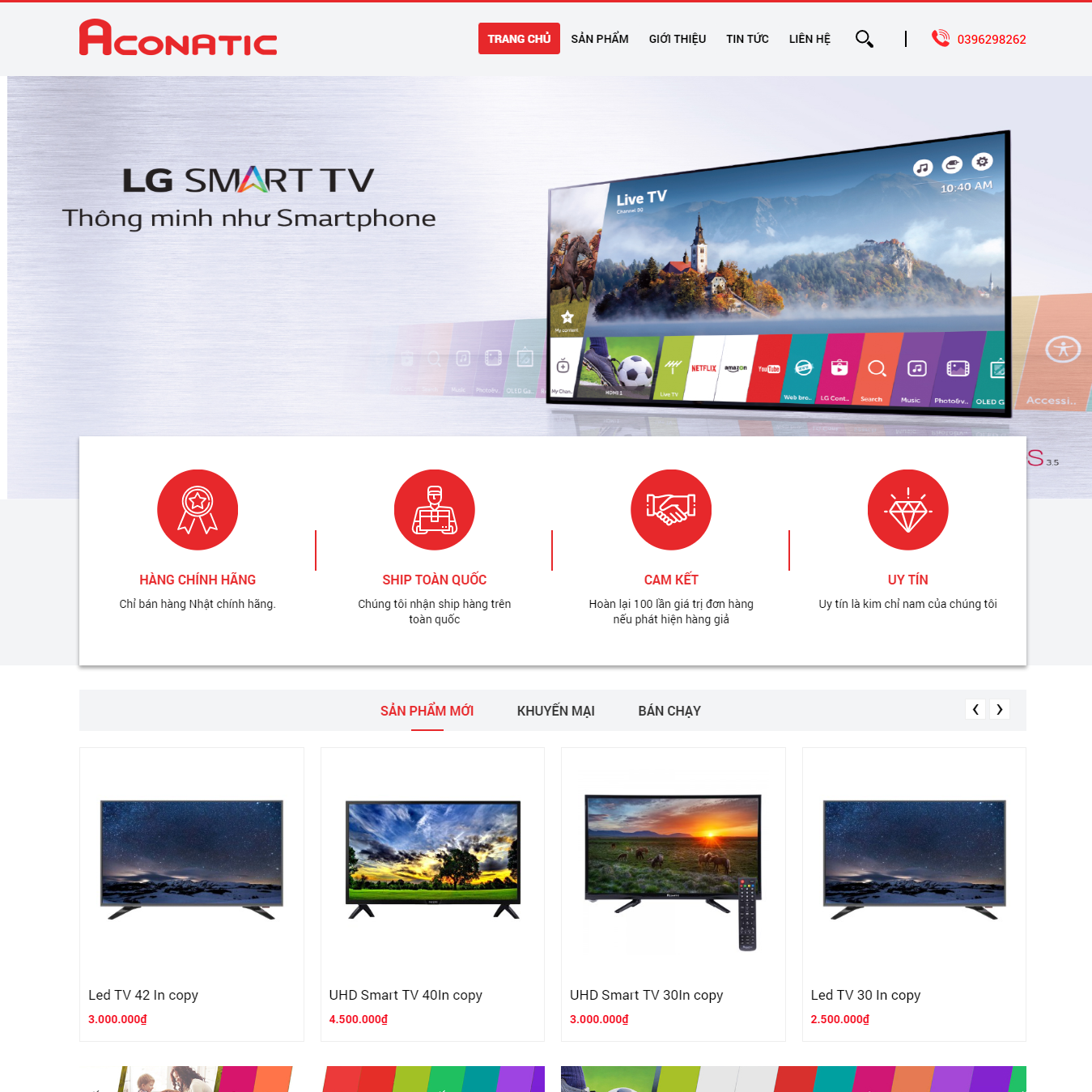Website bán sản phẩm thông minh